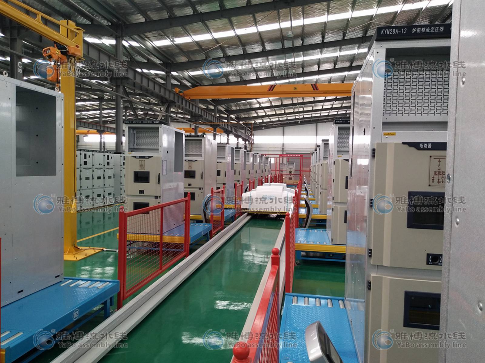 KYN28櫃智能生產(chǎn)線