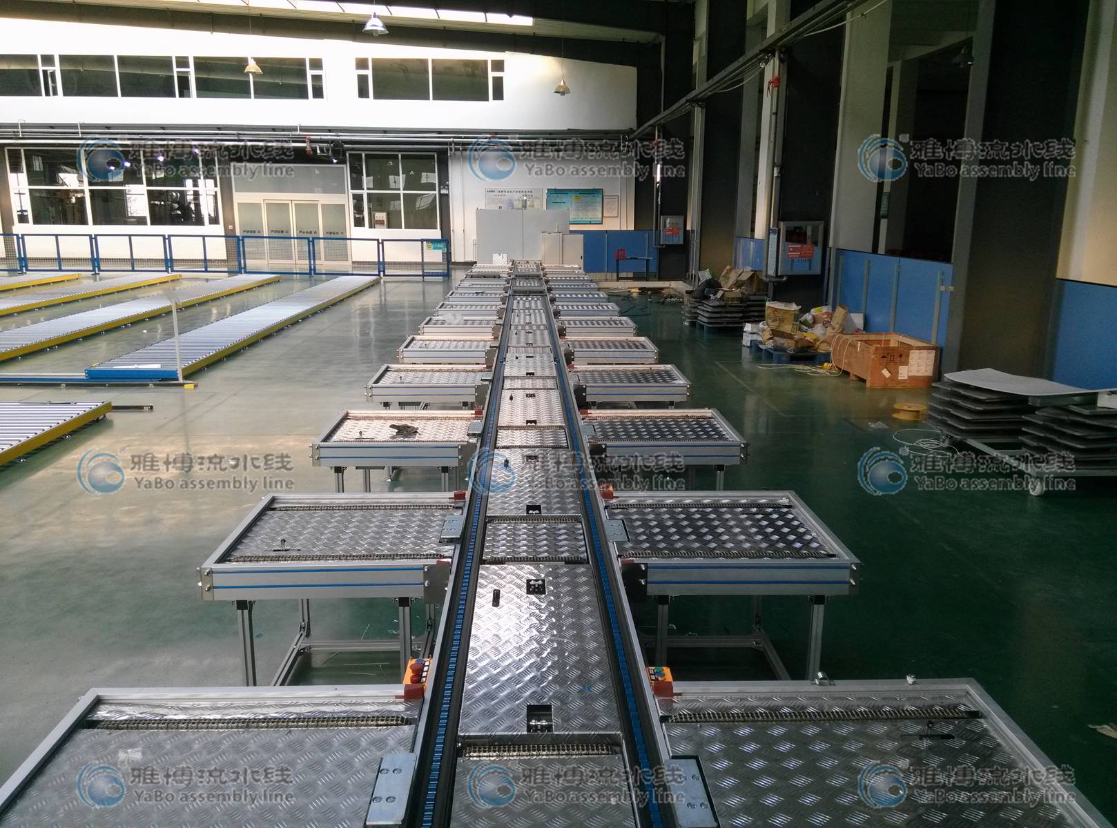 高壓電氣(qì)抽屜櫃生產線